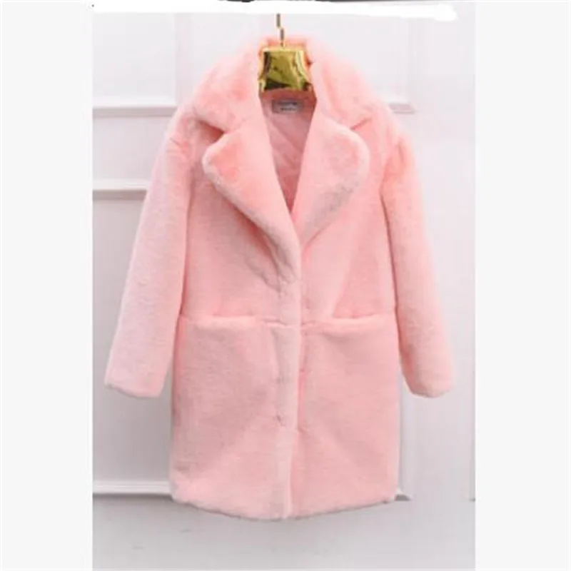 Fashion Women Fur coat Winter NEW Produuct Tickening Keep Warm Ms Winter jackeet Faux fur Wool coat Quality assurance 1163