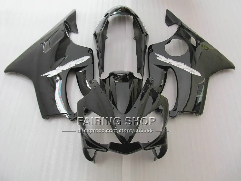 Глянцевый черный обтекатель для мотоцикла HONDA CBR600 F4I 2004 2005 2006 2007 Обтекатели f4i 04