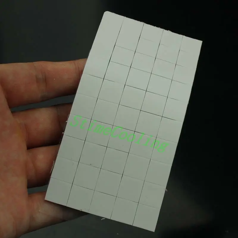 50 шт./компл. 10 мм x 1 минитеплоотвод чип GPU VGA для Xbox360 силиконовый Кондуктивный