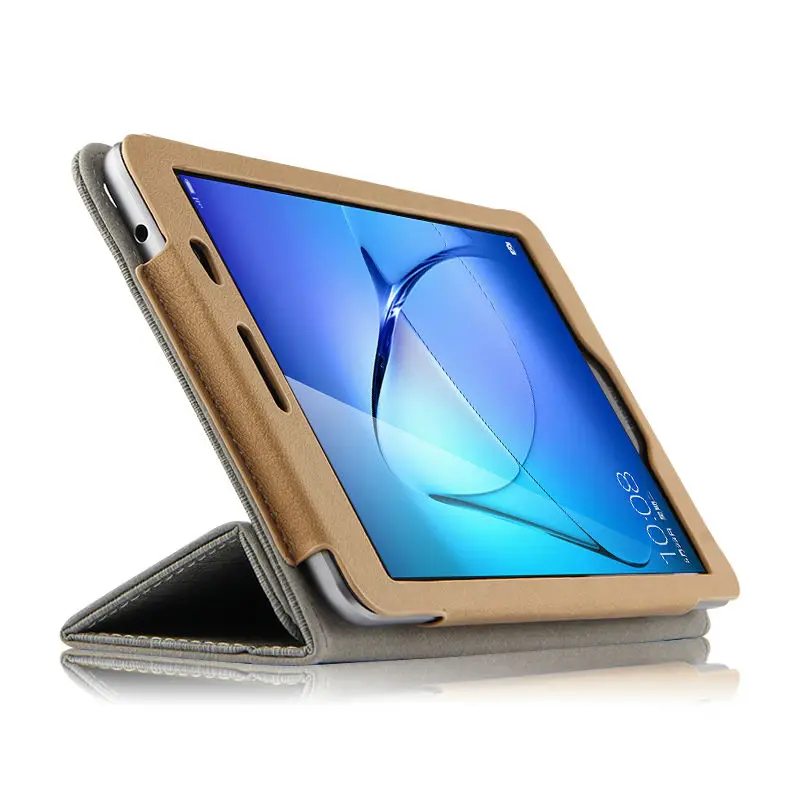 Чехол для huawei MediaPad T3 8, защитный смарт-чехол, кожаный планшетный ПК для huawei T38 KOB-W09 L09, чехол, полиуретановый защитный чехол