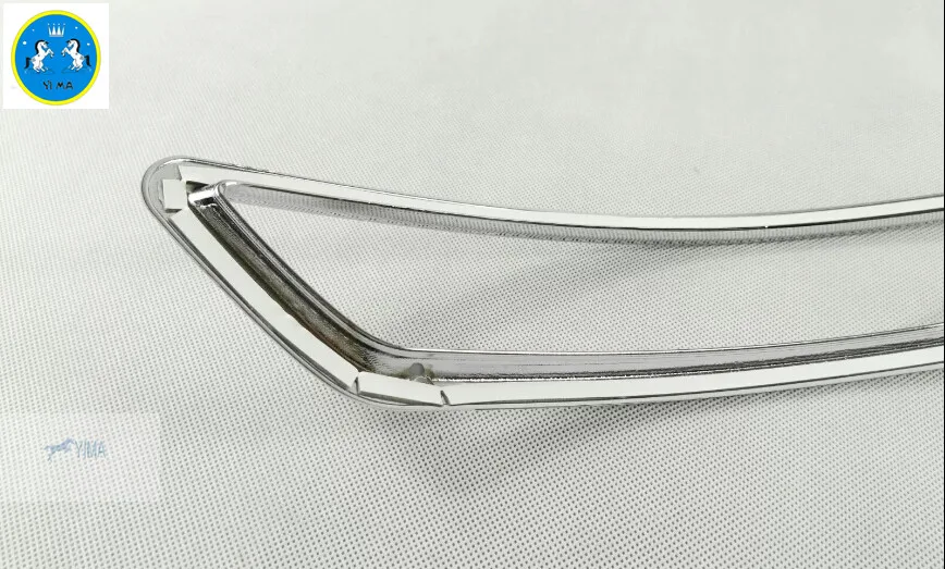 

Lapetus Rear Fog Light Lamp Frame Cover Trim 2 Pcs Fit For VW Volkswagen Touran 2016 2017 2018 ABS Accessories Exterior