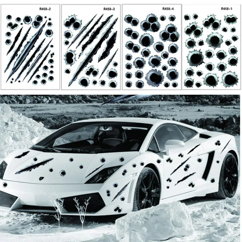 Забавные автомобильные наклейки новые виниловые 3D для стайлинга автомобиля