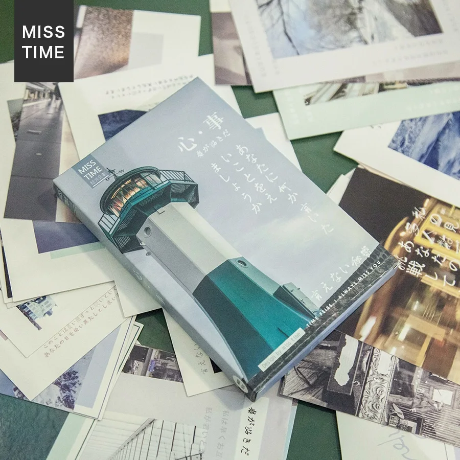 30 листов/комплект новинка эстетическая фотография серия бумажная открытка