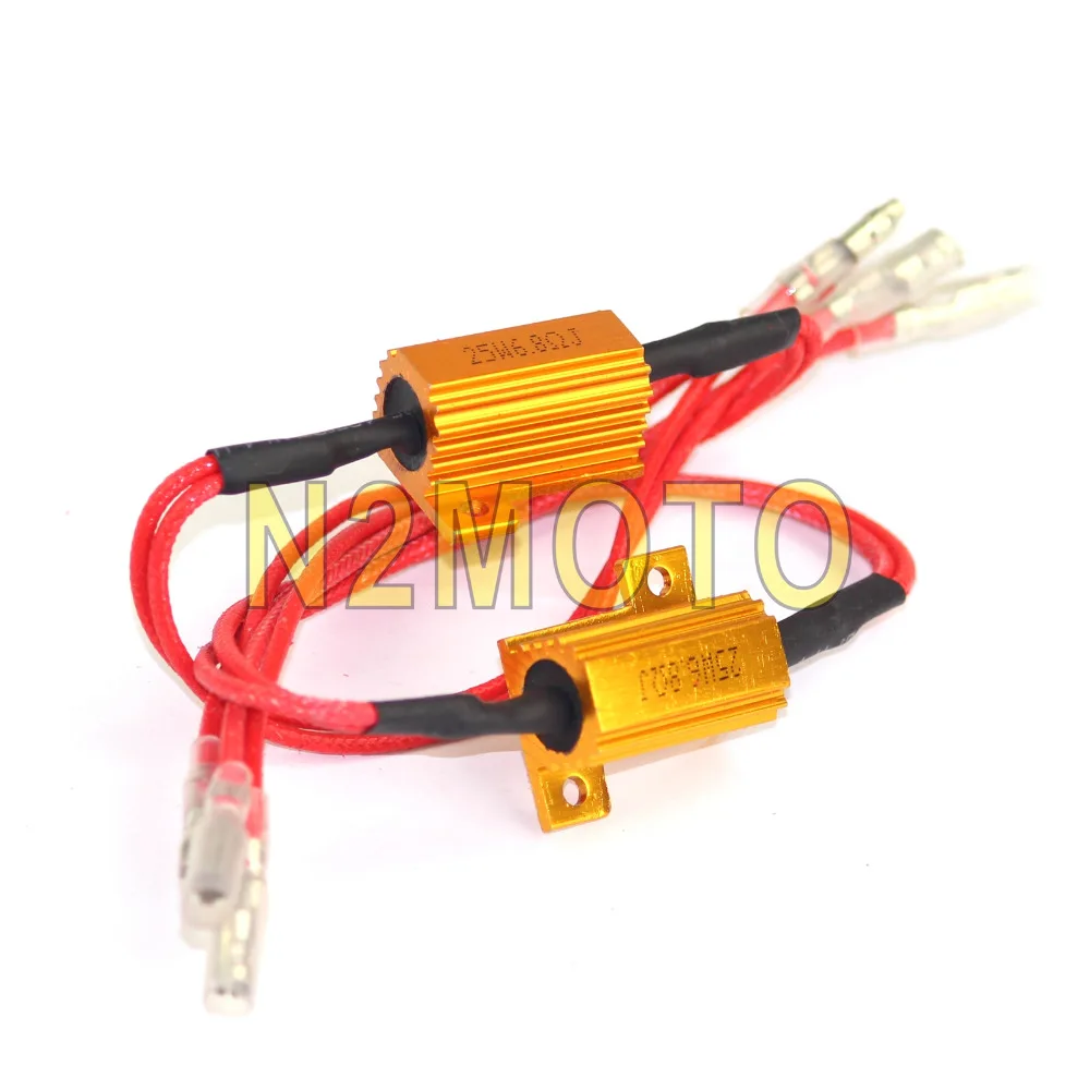 4 шт. светодиодные индикаторы поворота 25 Вт 6 8 Ом|light led|controller controlresistor led |