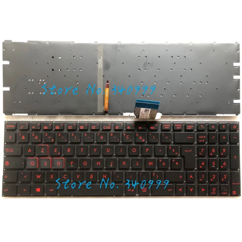 Французская клавиатура для ноутбука ASUS GL502V GL502VS-WS71 GL502VM-DS74 GL502VT-DS72 подсветкой