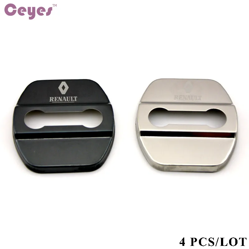 Ceyes крышка дверного замка автомобиля Автомобильный Стайлинг чехол для Renault Megane 2 3