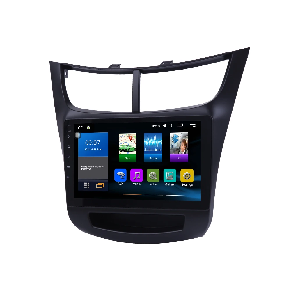 Octa Core 1024*600 Android 10 0 автомобильный DVD GPS навигатор плеер Deckless стерео для Chevrolet SAIL 2015
