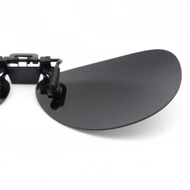 Поляризованные солнцезащитные очки унисекс из поликарбоната с клипсой для