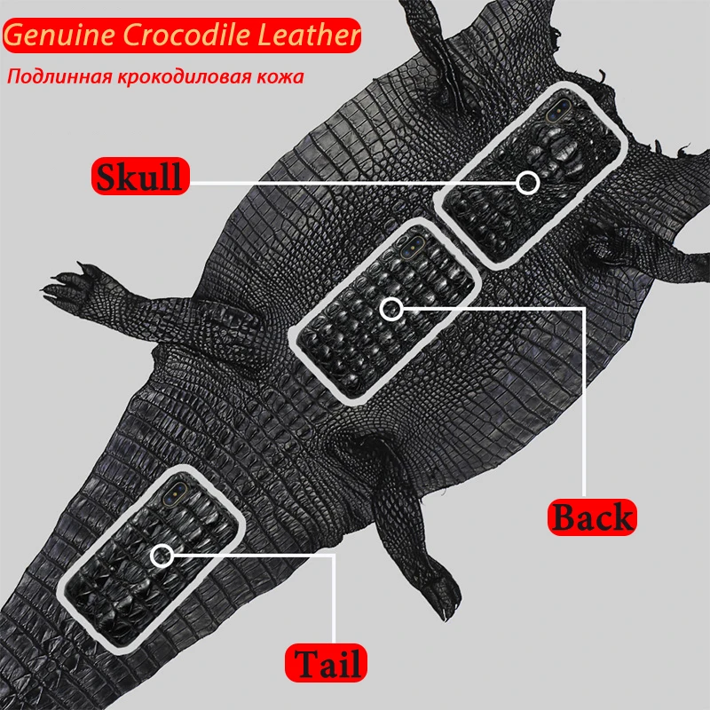 Genuine Crocodile Leather Case for Iphone 11 Pro Max X 8 Plus 7 XS MAX XR 6S Luxury Handmade Skin Back Cover Apple pro 6 S XI fundas couqe shell |