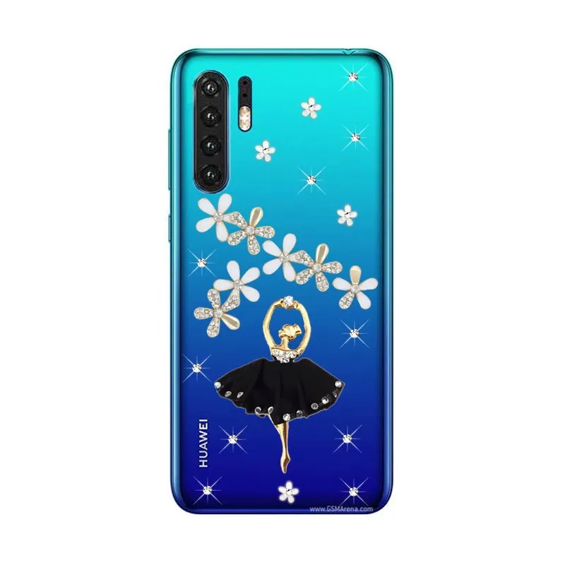 Чехол для телефона Huawei P30 pro 9 lite Honor 8A 8C чехол с павлином прозрачная задняя крышка