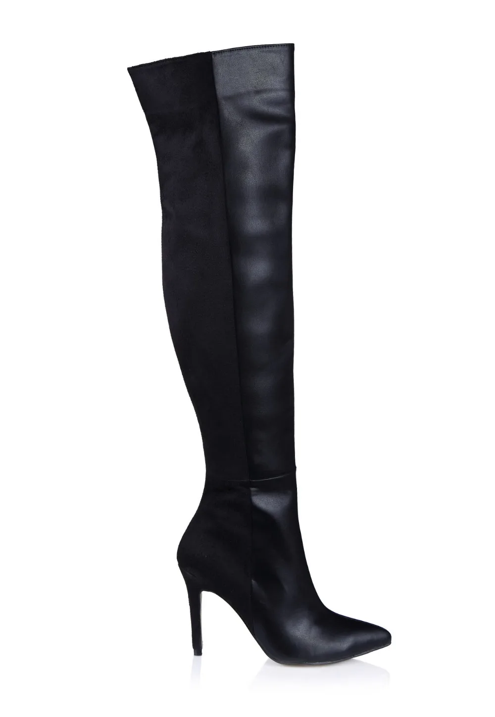 Пикантные туфли на высокой шпильке с заостренным носком ботинки по щиколотку