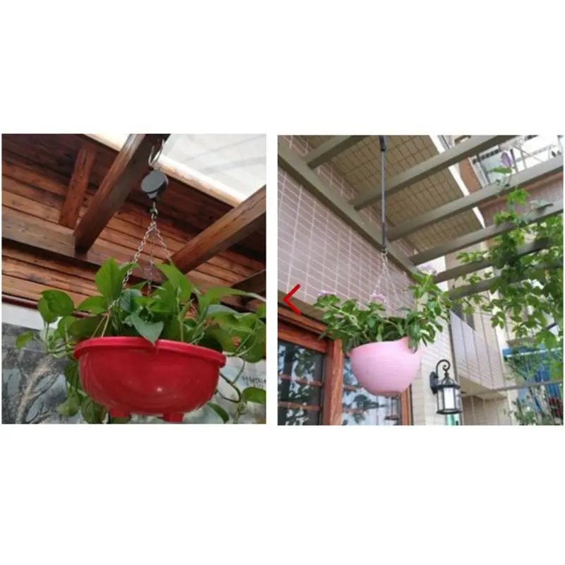 Садовая подвесная корзина в стиле ретро для вытягивания или крючка 20 90 см