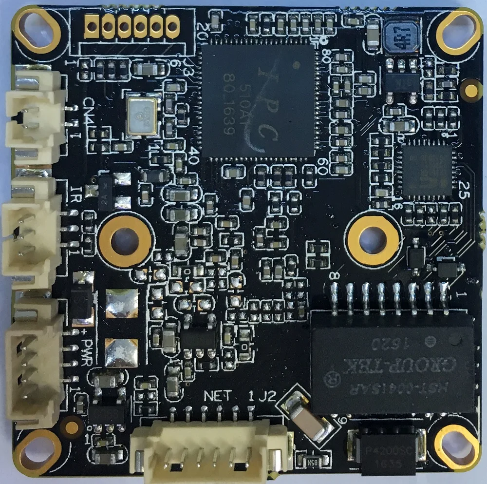 Diske XMEYE 1.0MP модуль ip камеры чип плата IPC510 + H42 видеонаблюдения плата|camera module chip board|ip