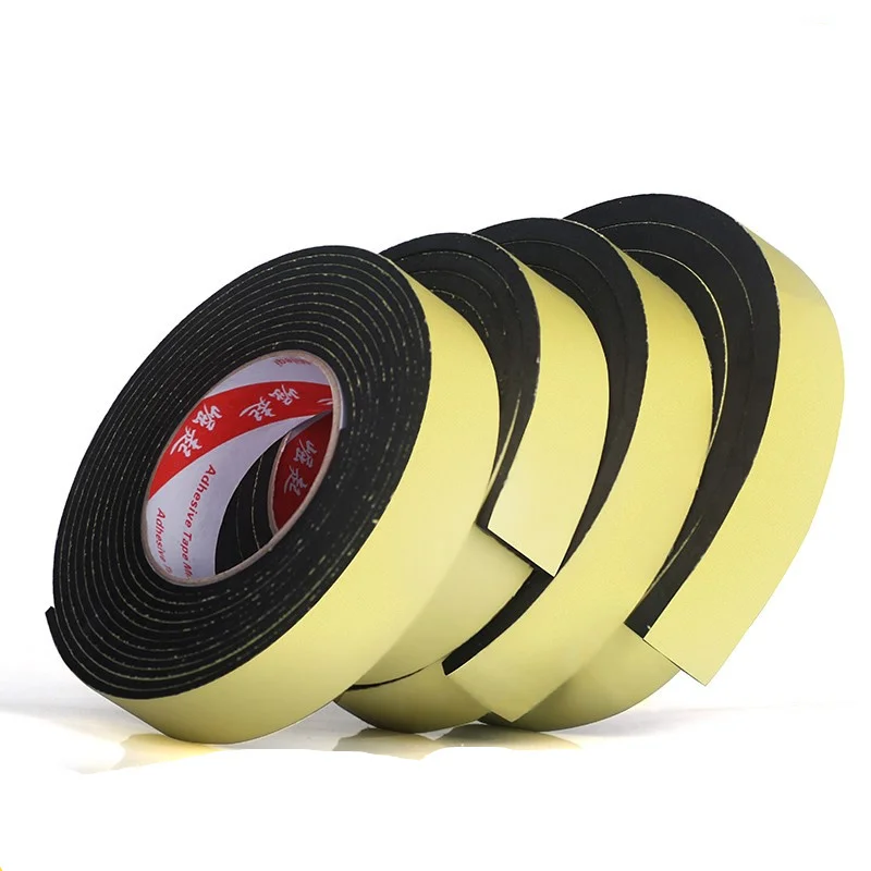 

5 Meter EVA Single Sided Adhesive Waterproof Weather Stripping Foam Sponge Rubber Strip Tape for Window Door Seal home Hardware