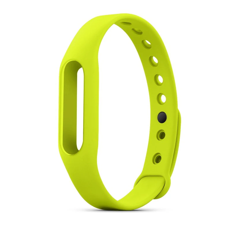 Green Xio mi band 2 аксессуары pulseira mi band 2 сменный силиконовый цветной браслет для xiaomi mi band2 умный Браслет - Цвет: Green