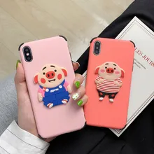 FQYANG 3D мультяшный чехол для телефона Xiaomi 9 с милым рисунком свиньи
