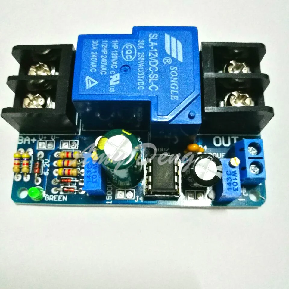 12В аккумулятор от перегрузки автоматически восстанавливает выходной модуль