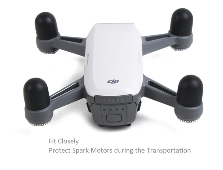 Новое поступление 4 шт. DJI Spark Motor Защитная крышка защита от падения Пылезащитная Крышка для DJI Spark Motor