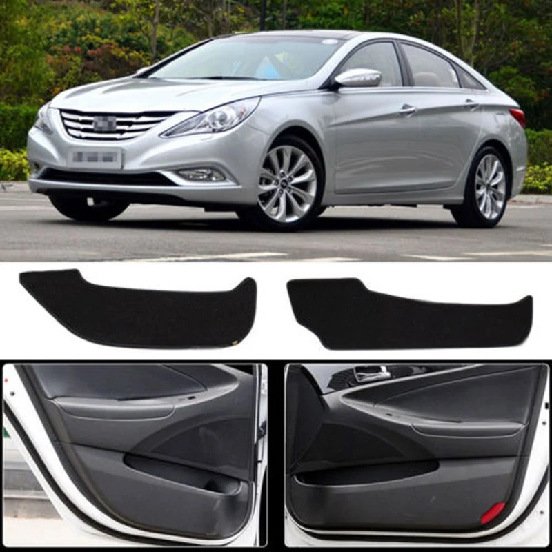 

1 комплект, защита от царапин внутри двери, защитная накладка для Hyundai Sonata 2011-14