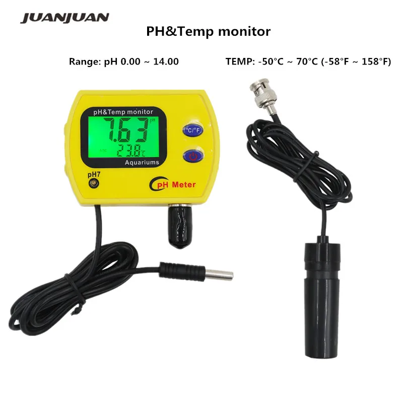 5 шт./лот новый цифровой измеритель рн высокая точность 0 01 диапазона рН