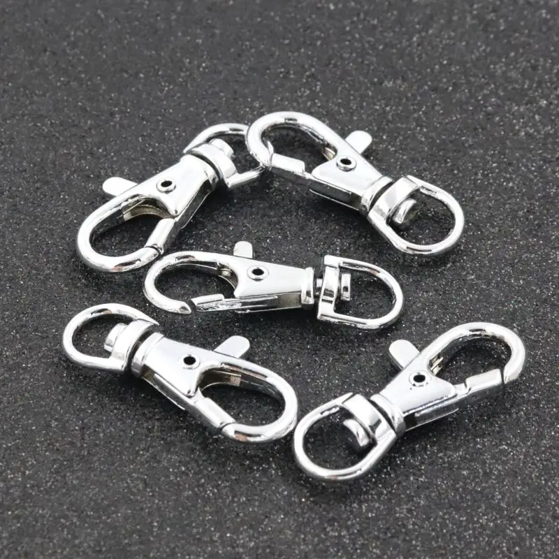 10 pcs 37mm Stainless Steel Buckle Losber Claps For Jewelry Making Dy Necklace Bracelet Finding Accessories Wholesale Supply | Украшения и