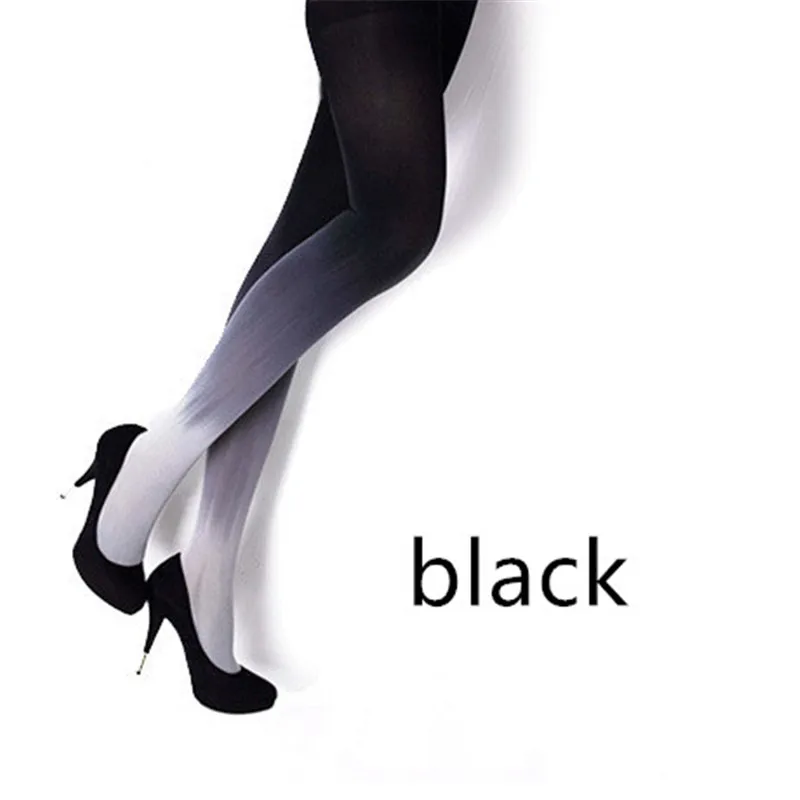 Сексуальные чулки с градиентом цвета для богини колготки костюмированной