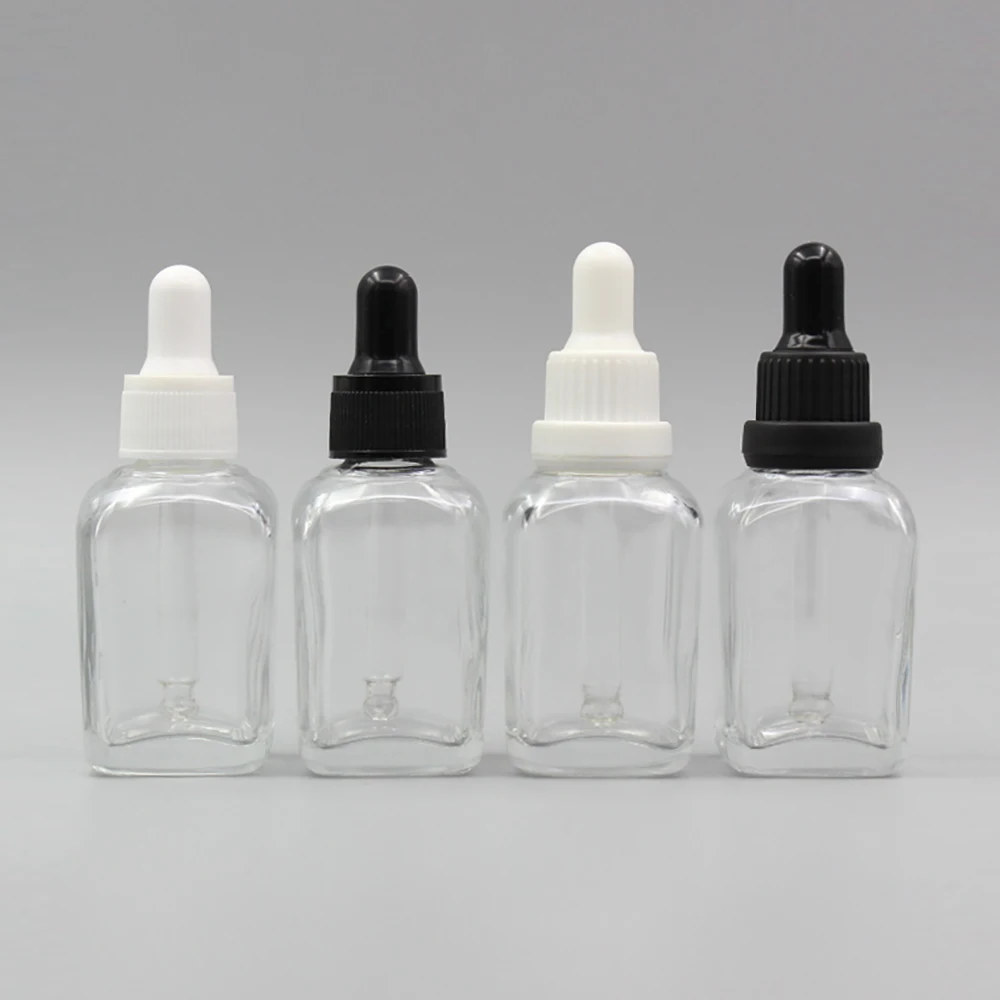 

Стеклянная бутылка для масла для бороды, 1 унция, диспенсер для масла, стеклянная бутылка с пластиковой крышкой, прозрачная крышка