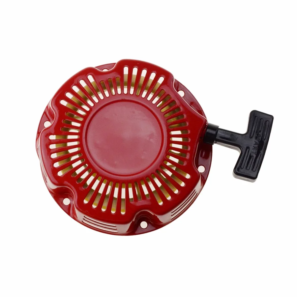 GOOFIT 154F пусковой стартер стартера для Honda генератор двигателя красный K071 309|Ножные
