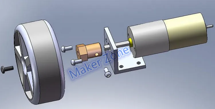 Один комплект автомобильных запчастей включает в себя двигатель 9 150 об/мин