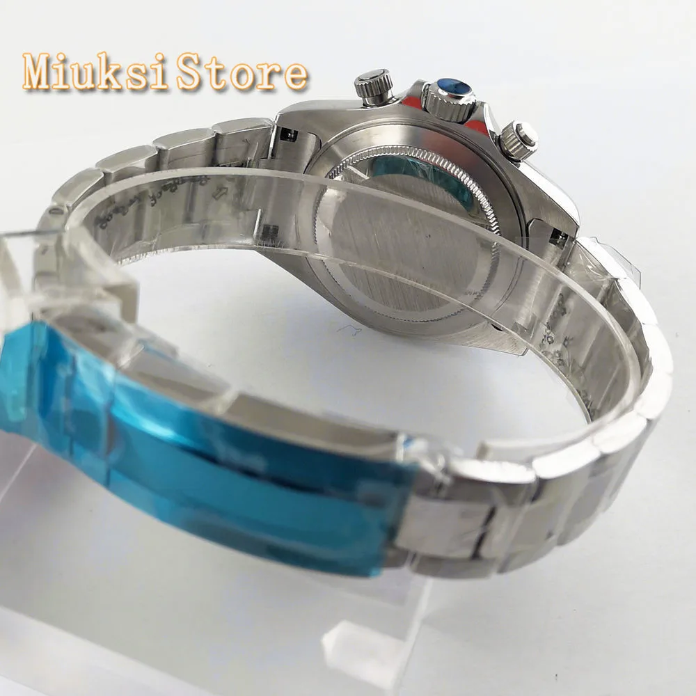 39 мм светящийся белый циферблат с датой индикатор недели водонепроницаемые