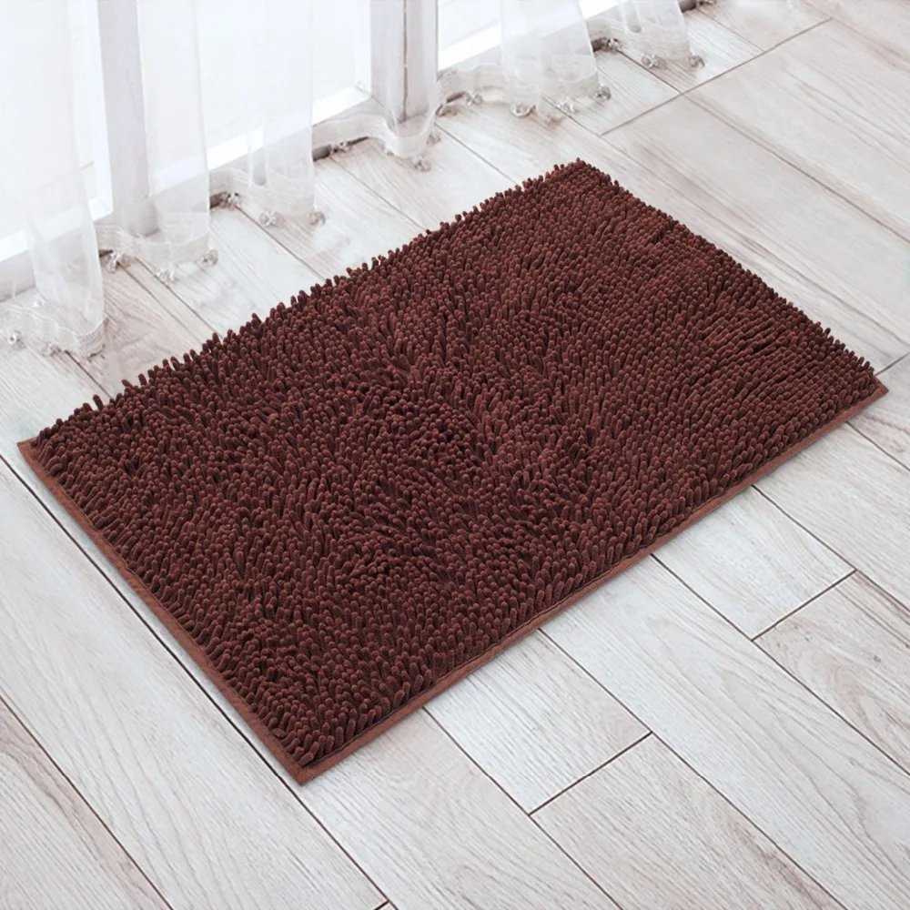 40x60 см микрофибра синель коврик для ванной нескользящий ванной|non slip bath mat|bathroom
