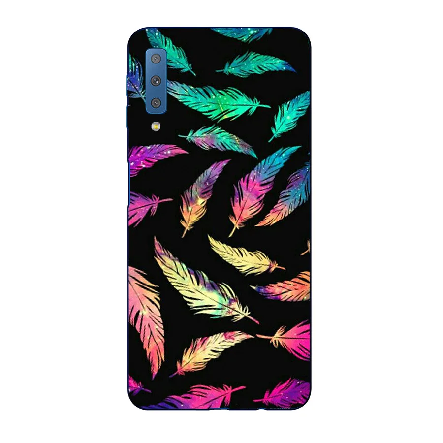 38 Для samsung A7 чехол силиконовый мягкий чехол для телефона чехол для samsung Galaxy A7 чехол тигра крутые A750 6,0 ''7 7A милый - Цвет: 38