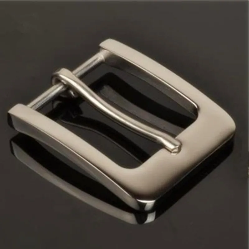 

Retail New Solid stainless steel Belt Buckle With 64*53mm 70.6g Metal Men's Belt head Jeans accessories fit 4cm Wide Belt