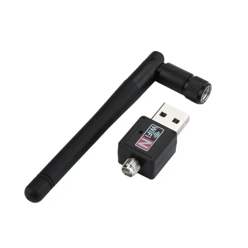 HIPERDEAL 300Mbps 802.11n/g/b Mini USB Wifi Adapter wi-fi Network LAN Card w/Antenna New 18May17 Drop Ship F | Компьютеры и офис