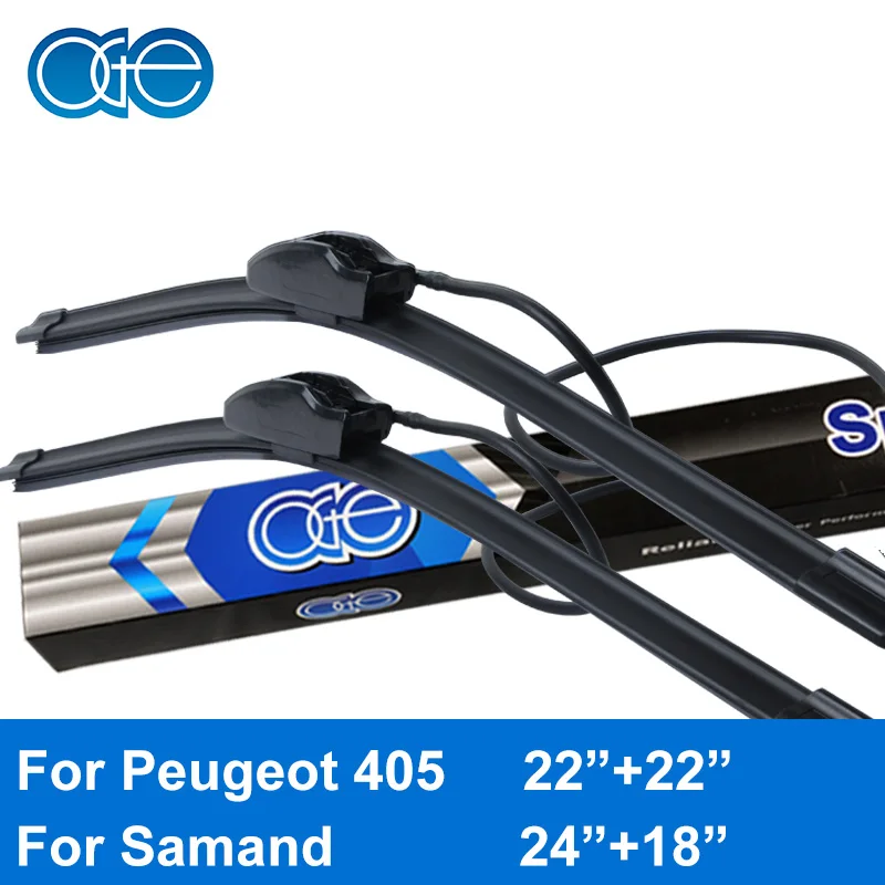 НГЕ передняя щетка стеклоочистителя для peugeot 405 2"+ 22" для Samand 2"+ 18" стеклоочиститель силиконовой резины аксессуары