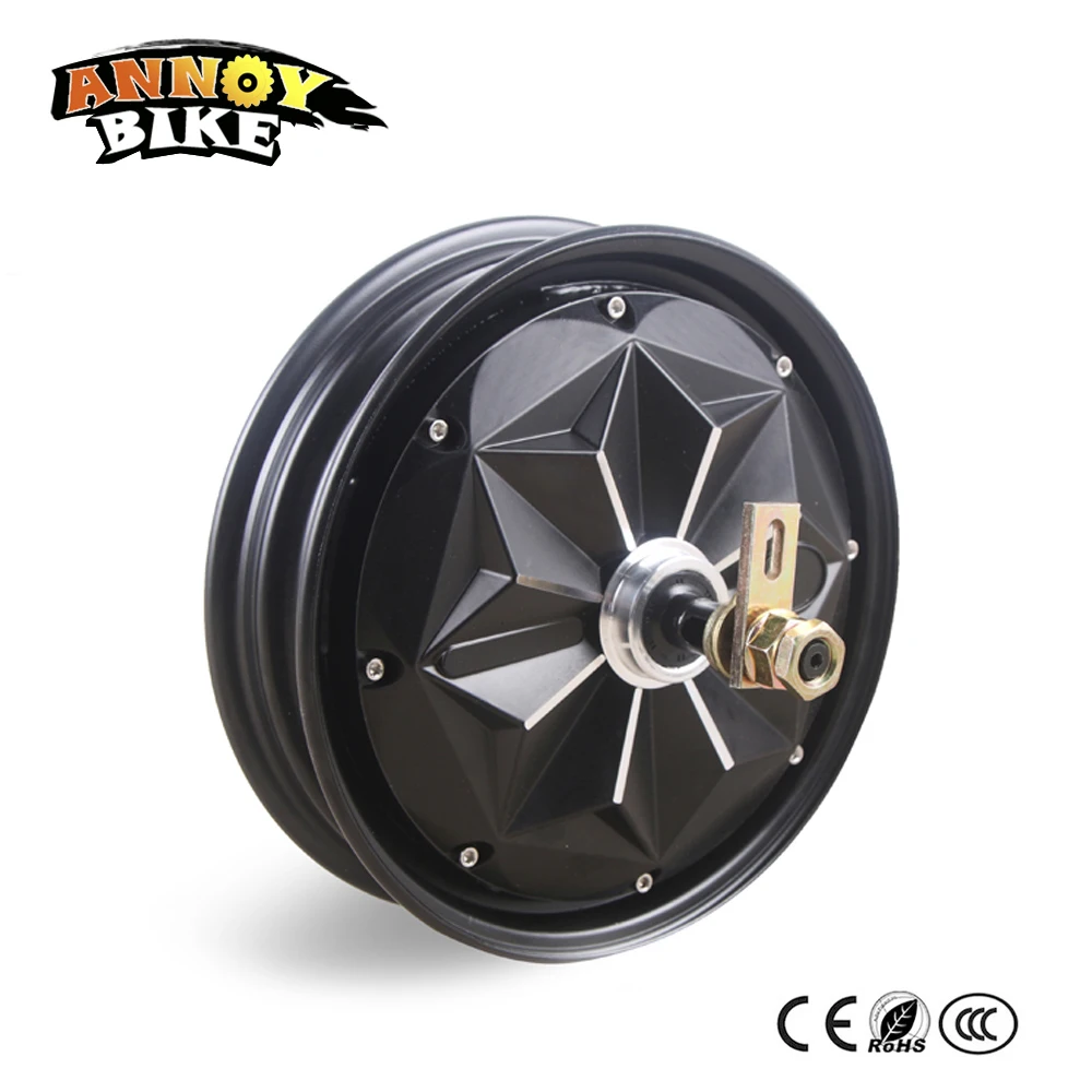 ANNOYBIKE 10 дюймов двигатель 800W1000W1200W Мотор колеса Электрический Диск Breke Барабанный тормоз модификация Электрический Bicicleta Электрический