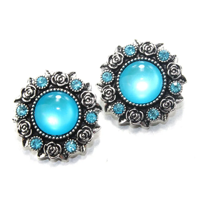 2019 хрустальные металлические кнопки 18 мм для браслета женские браслеты часы