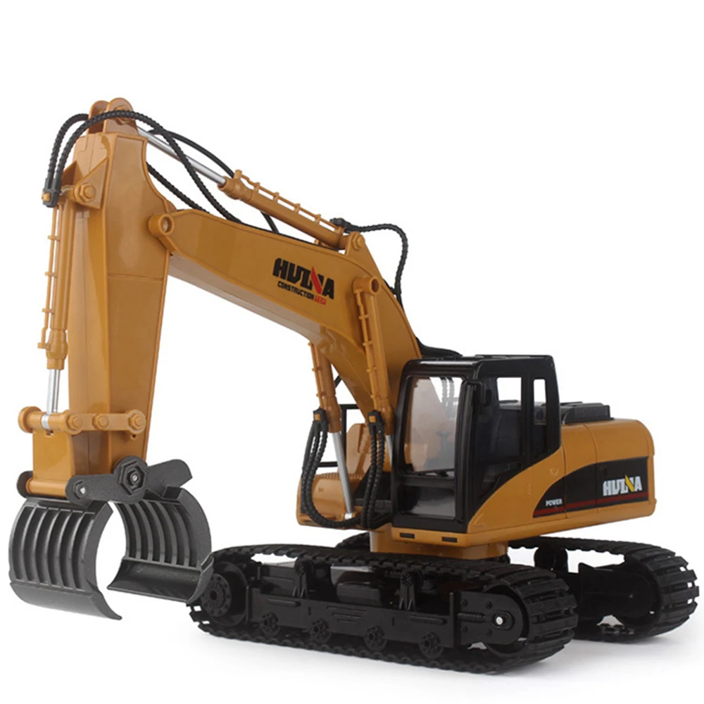 HuiNa 570 RC Автомобиль 2 4G 1/12 экскаватор 16 каналов металлическая зарядка
