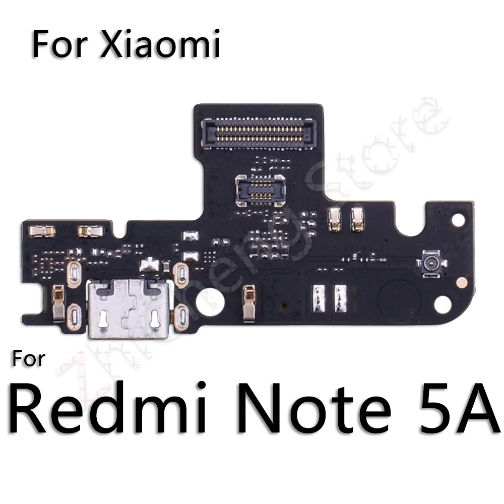 For Redmi Note 5A USB Дата зарядки порт Зарядное устройство Док-станция разъем гибкий кабель для Xiaomi mi красный mi Note 4 4A 4X5 5A 6 7 Plus Pro Глобальный - Цвет: For Redmi Note 5A