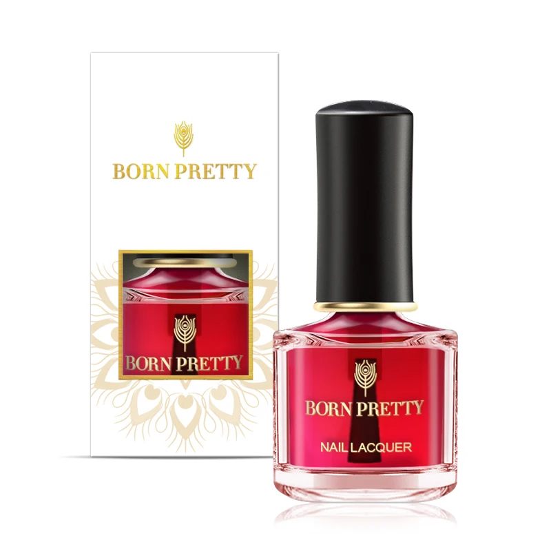 Лак для ногтей BORN PRETTY Блестящий Фиолетовый лак 6 мл | Красота и здоровье