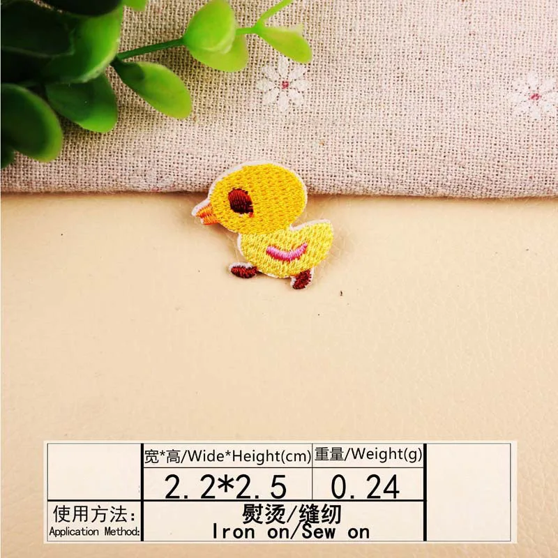 1 шт. нашивка с вышивкой в виде животного термоклейкие нашивки для пришивания