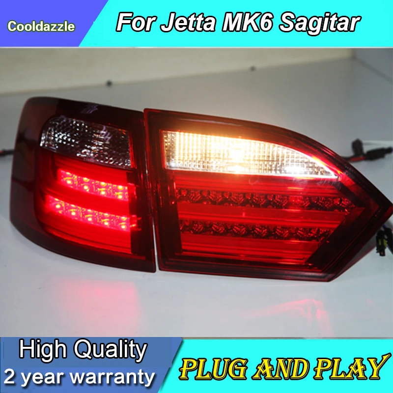 2011 2012 2013 2014 года для Volkswagen Jetta MK6 Sagitar светодиодный задсветильник задний