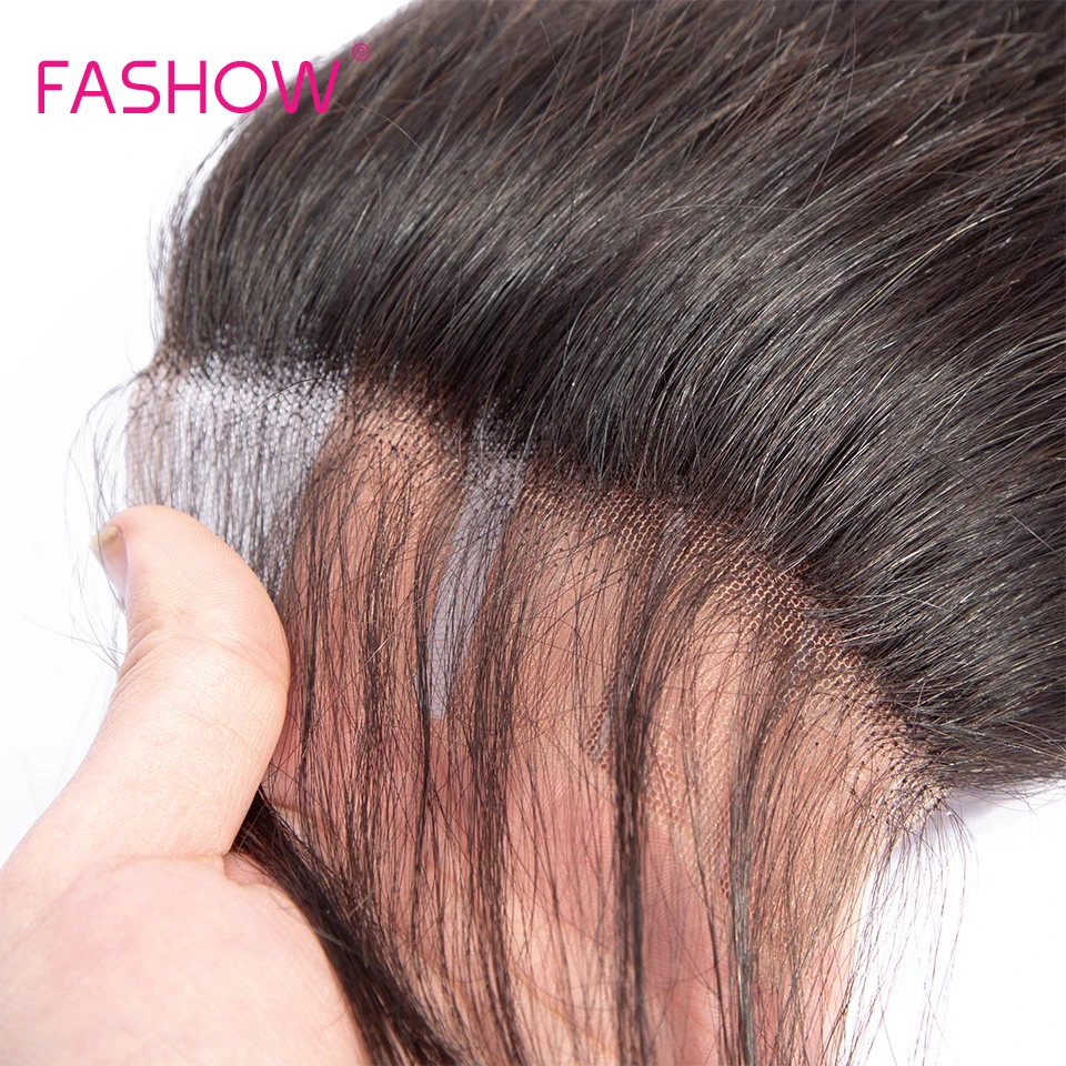 Fashow 6*6 кружево заказ с сеткой ребенком волос Remy человеческие волосы большой