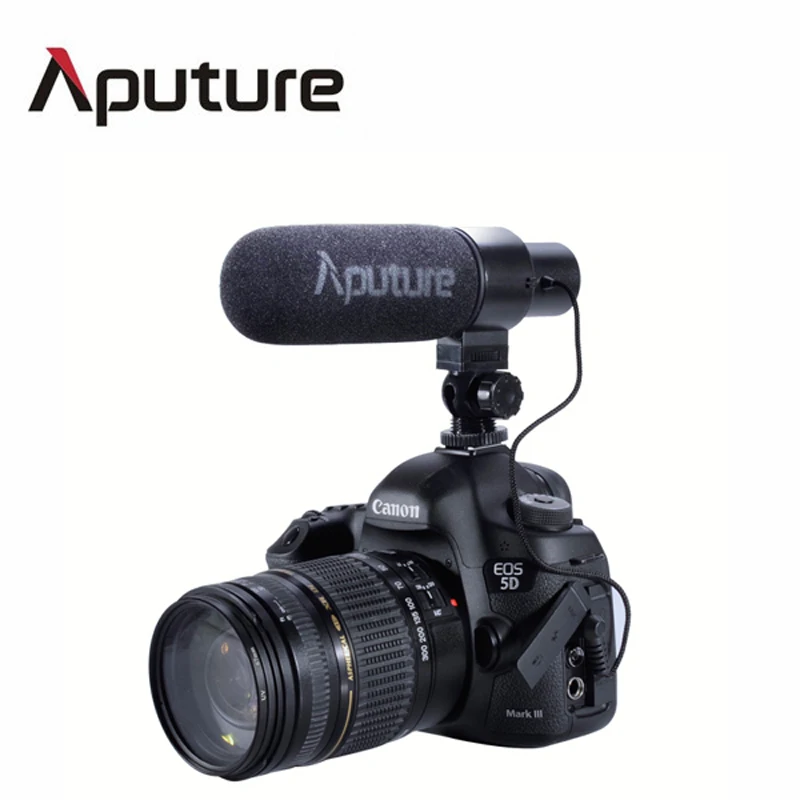 Большая Акция! Aputure V Mic D1 направленный конденсаторный микрофон для Canon Sony Panasonic DV