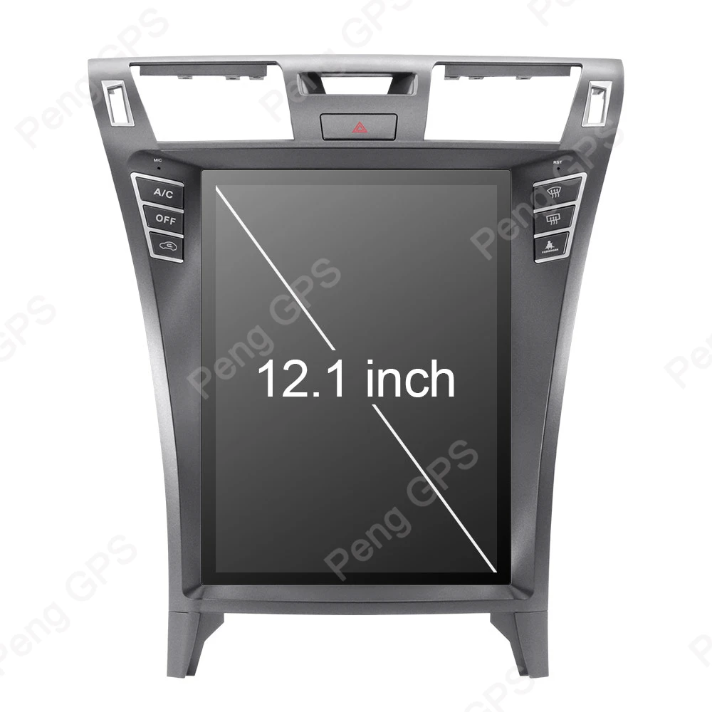 12,1 дюймов Android 8,1 Tesla вертикальный экран для Lexus LS460 2007- gps-навигация, dvd-плеер 4G+ 32G ips 4K мультимедийный блок