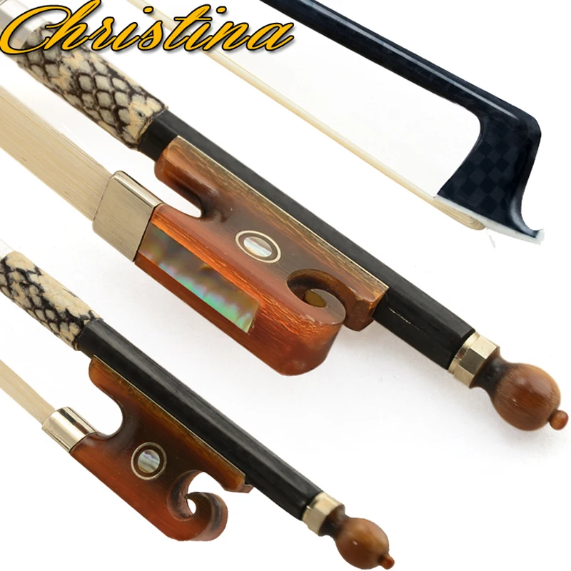 Профессиональный бантик для скрипки Кристина G06 Улучшенный Французский красный