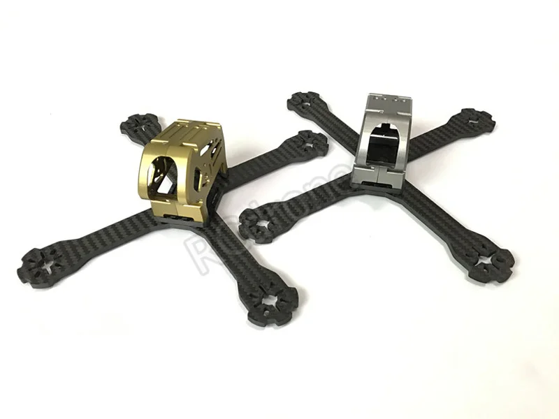

4mm Carbon Fiber FPV Quadcopter Drone Frame with 7075 Metal Head Apply 20mm, 30mm, flight control
