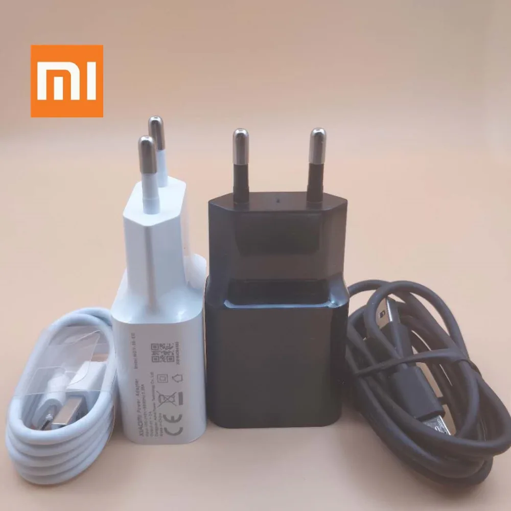Оригинальный xiaomi redmi note 5 зарядное устройство В/2A зарядка EU USB адаптер питания для