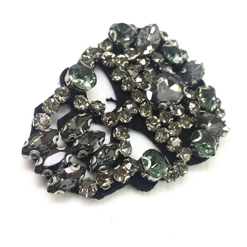 5 шт. патчи с бусинами в виде черепа нашивки ручной работы искусственная