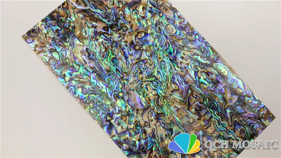 Класс AAA Новая Зеландия paua abalone оболочка ламинат лист для музыкальных